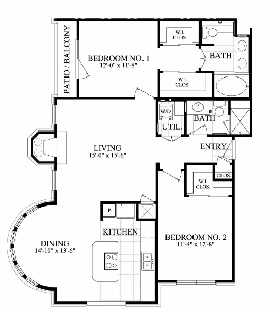 Unit 0603 floor plan